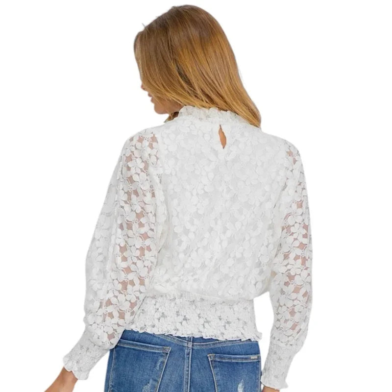 Blouse en dentelle - C'est Elle