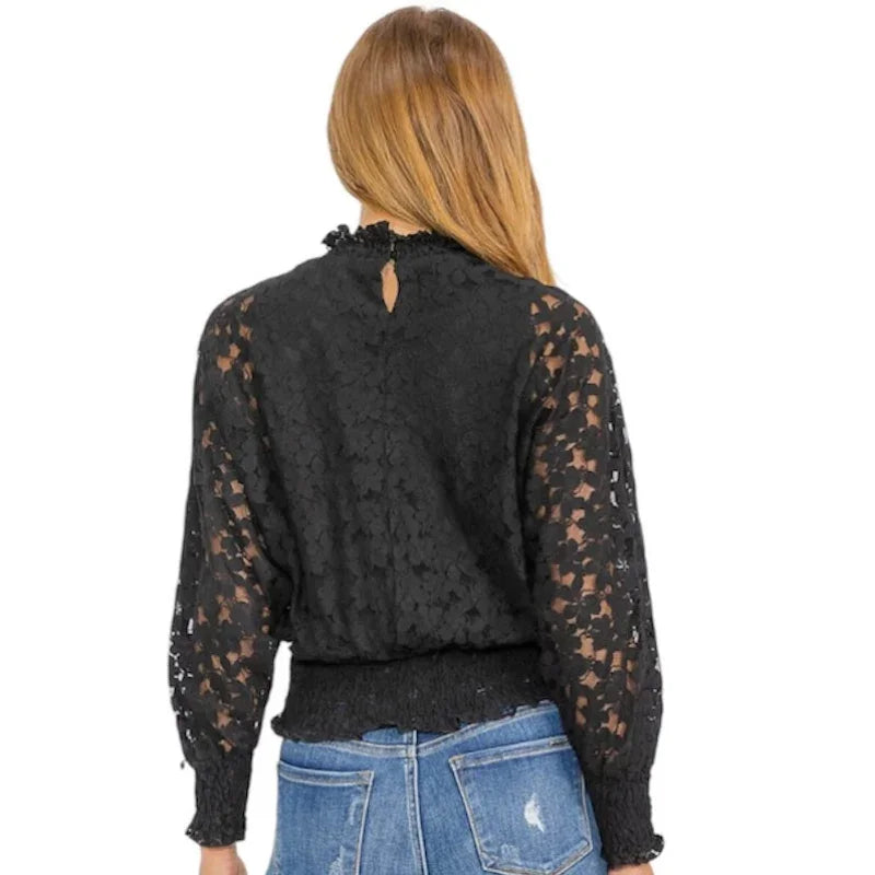 Blouse en dentelle - C'est Elle