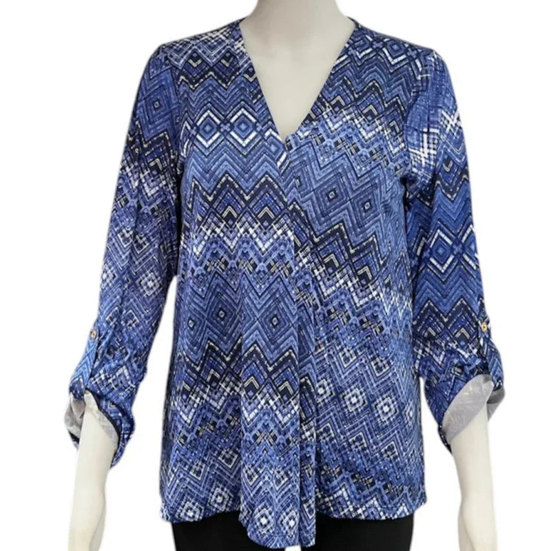 Blouse à motifs - C'est Elle