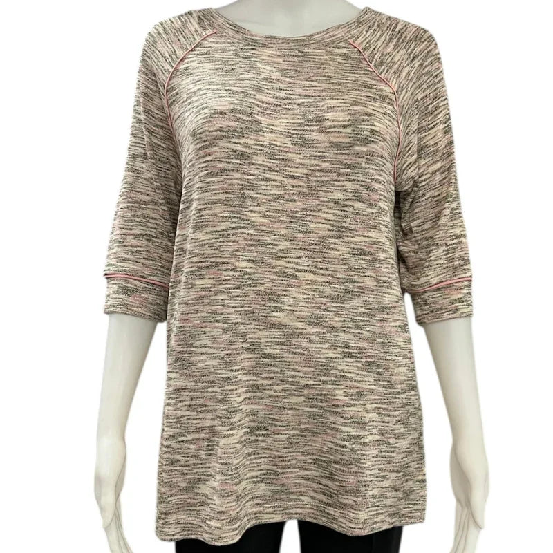 Blouse tricot Lynn Ryan #couleur_rose