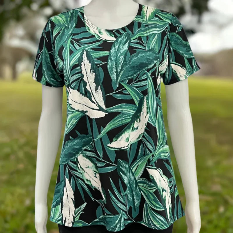 Blouse tropicale - C'est Elle