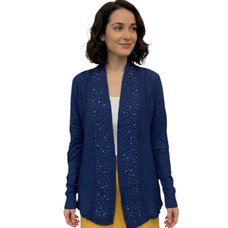 Cardigan mode #couleur_marine