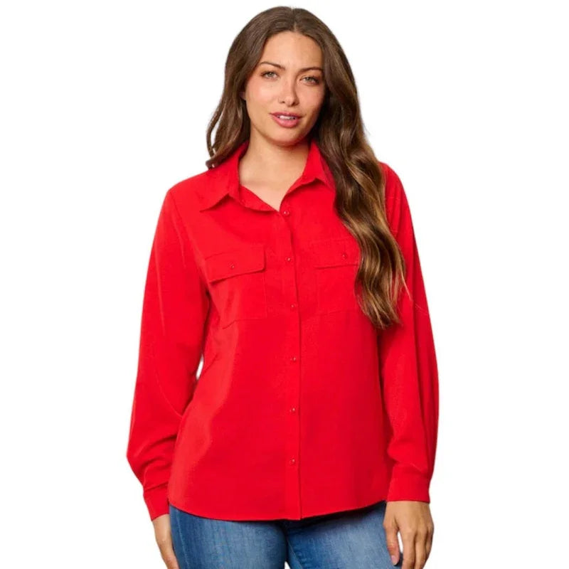 Chemise avec poche - C'est Elle