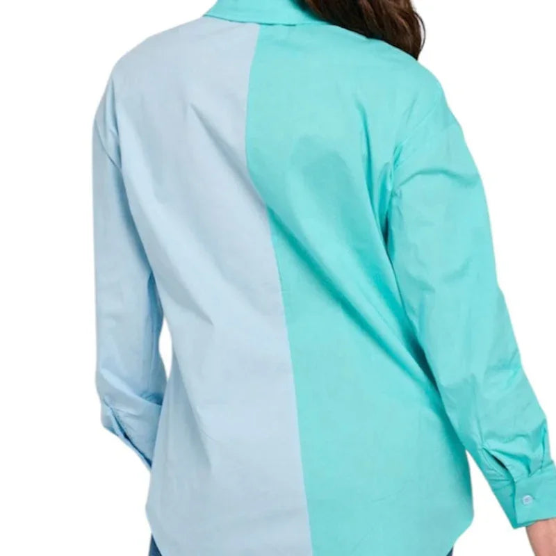 Chemise color block - C'est Elle