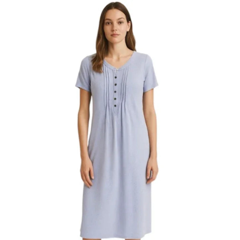 Chemise de nuit col V - C'est Elle