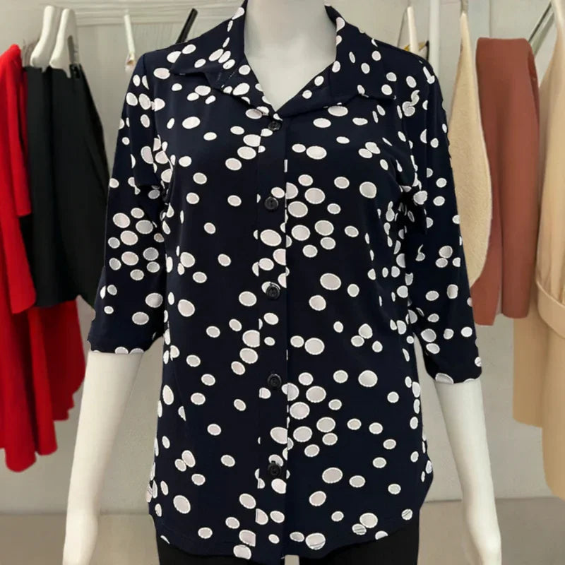 Chemisier à pois - C'est Elle