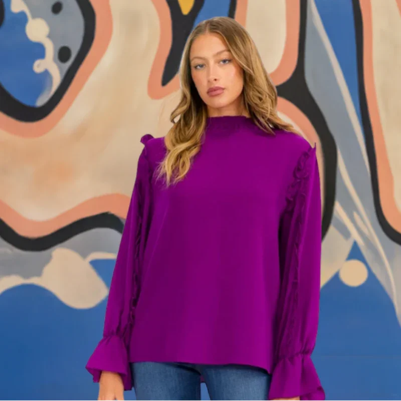 Haut à volants - C'est Elle