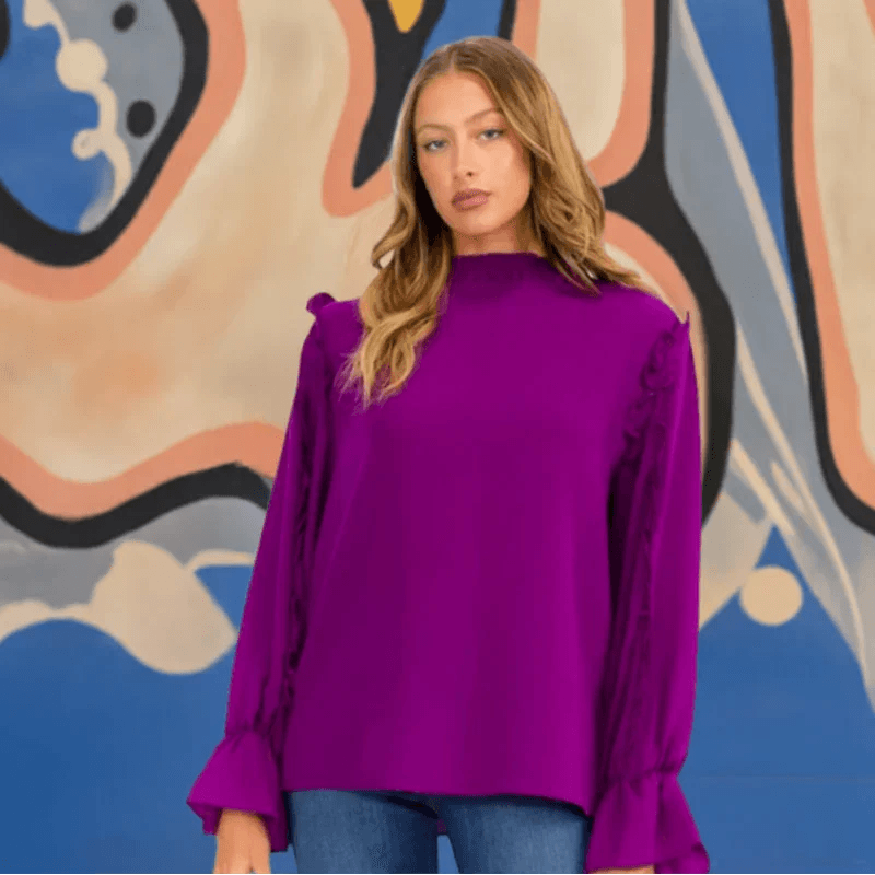 Haut à volants - C'est Elle