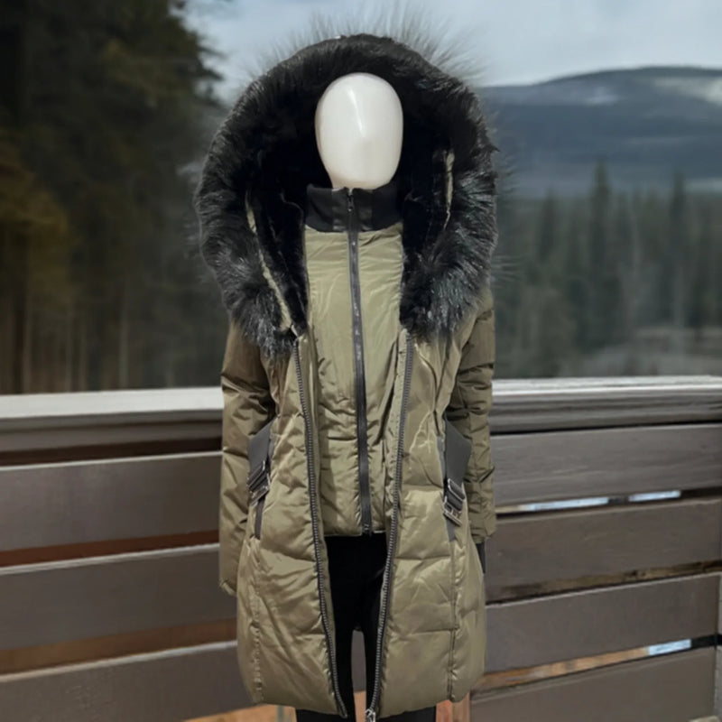 Manteau avec ceinture