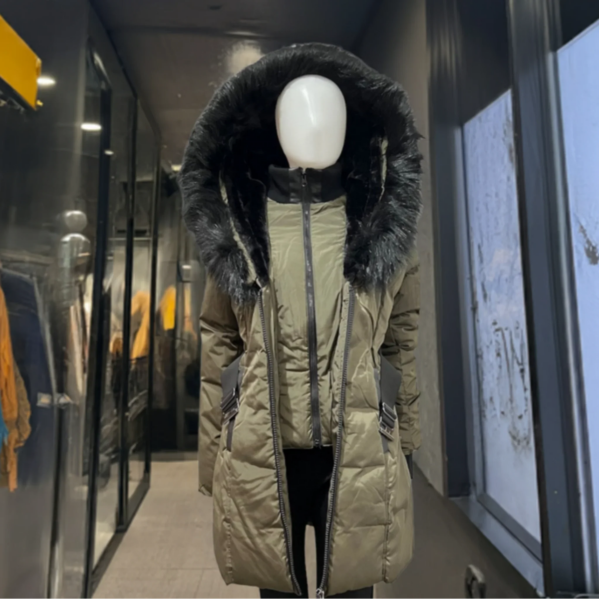 Manteau avec ceinture