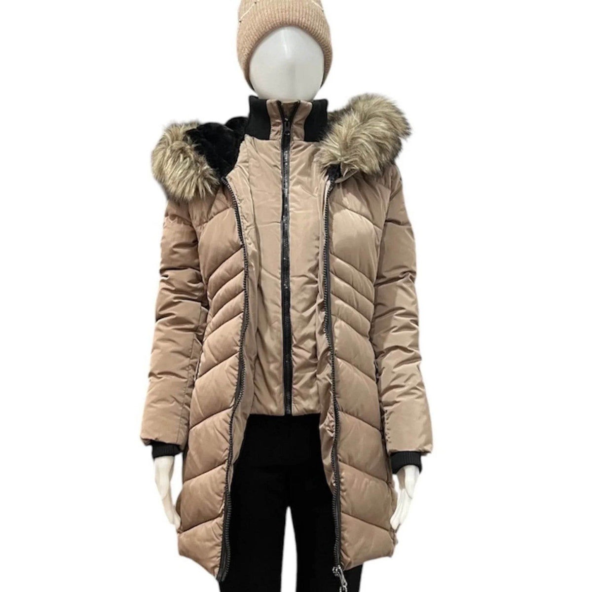 Manteau avec fourrure - C'est Elle