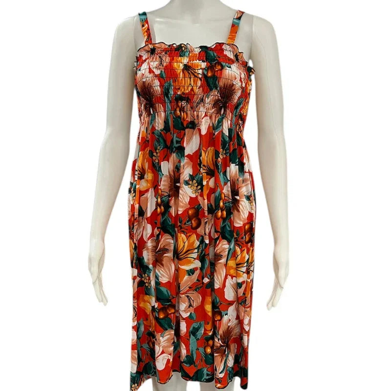 Robe a bretelle C1