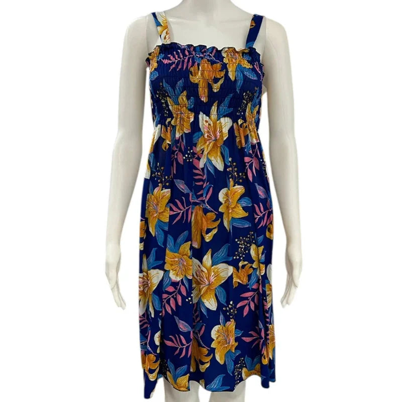 Robe à bretelles C4