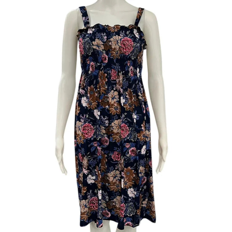 Robe à bretelles D1