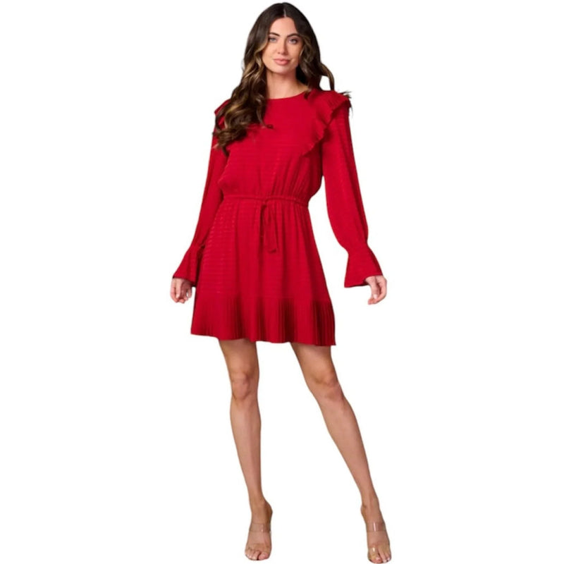 Robe courte manches longues - C'est Elle