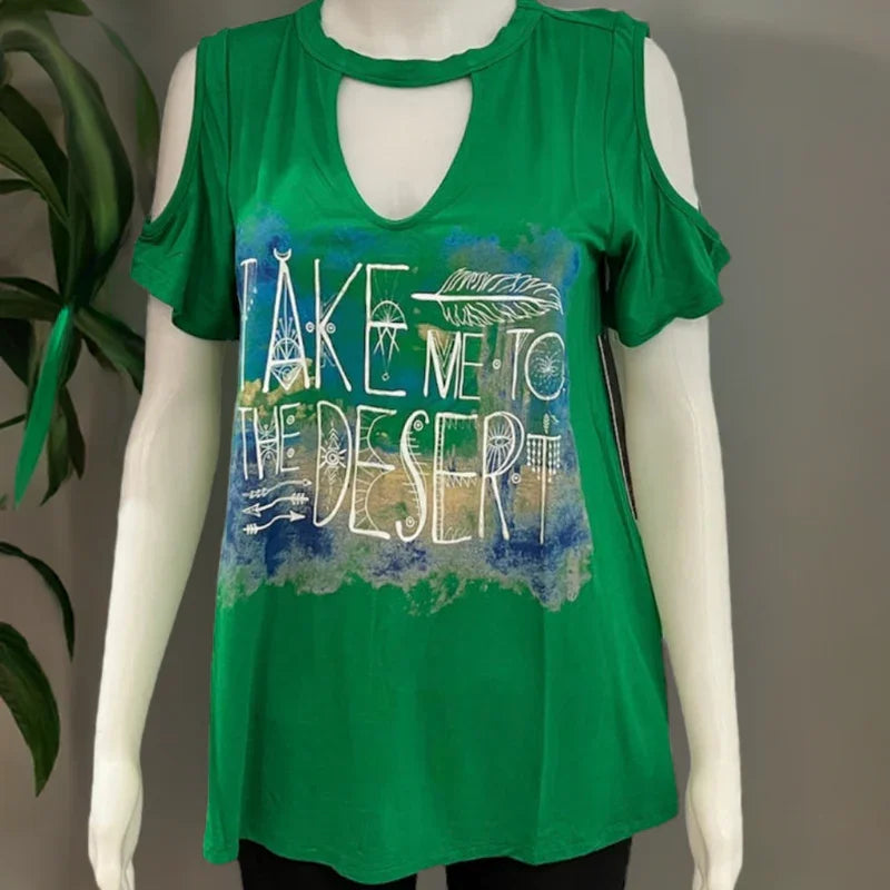 Top imprimé - C'est Elle