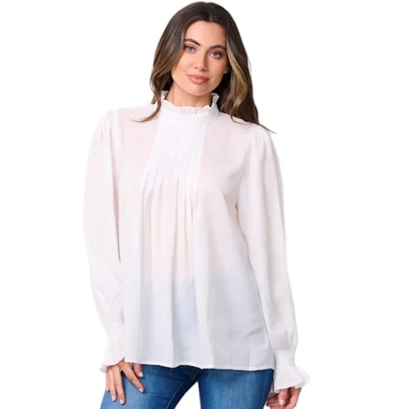 Blouse plissée femme - C'est Elle