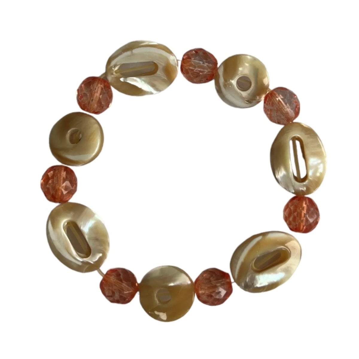 Bracelet coquille Julia beige - C'est Elle
