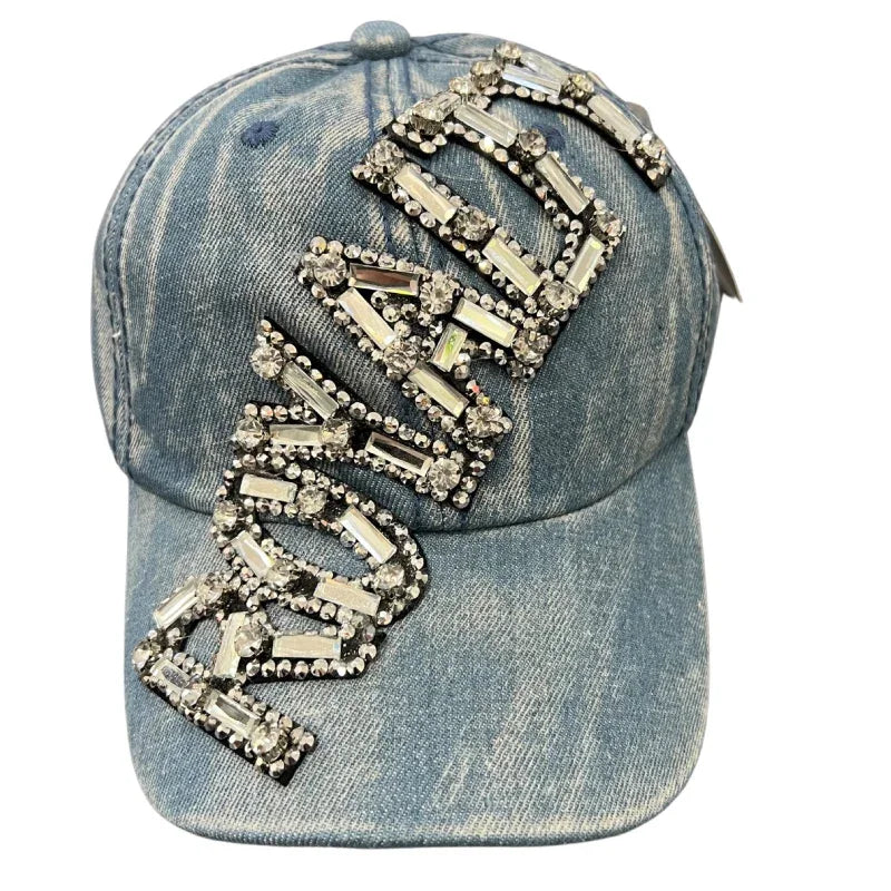 Casquette Royalty Denim #couleur_bleu-pale
