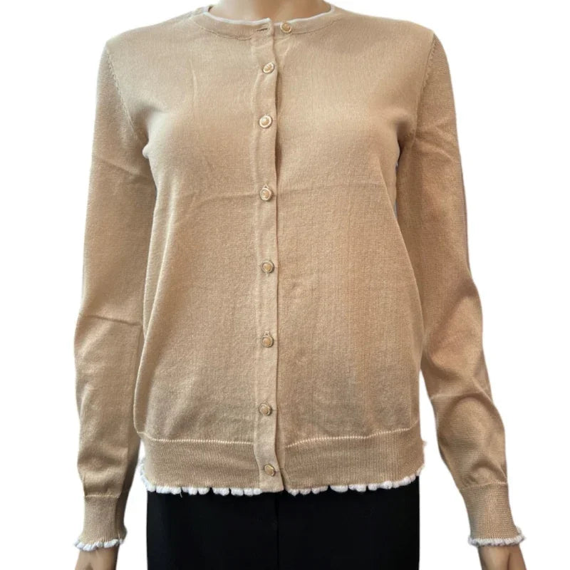 Gilet avec détail blanc - C'est Elle