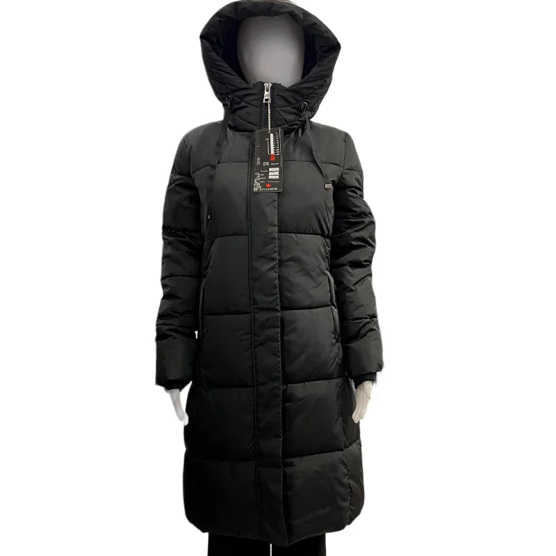 Manteau hiver femme chaud 3R arcticwear #couleur_noir