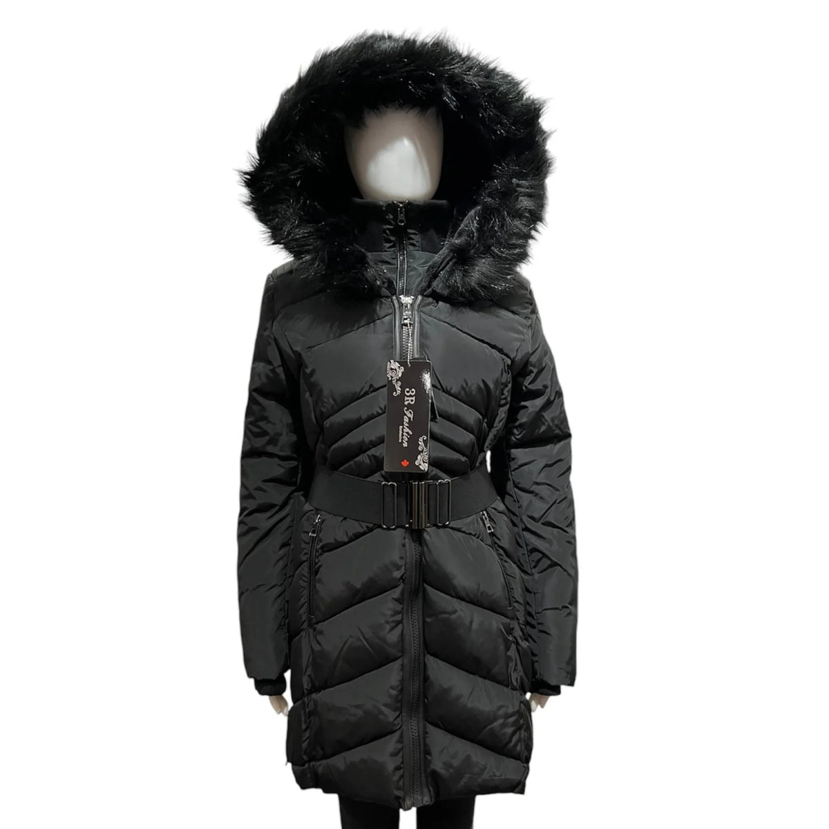 Manteau avec fourrure - C'est Elle