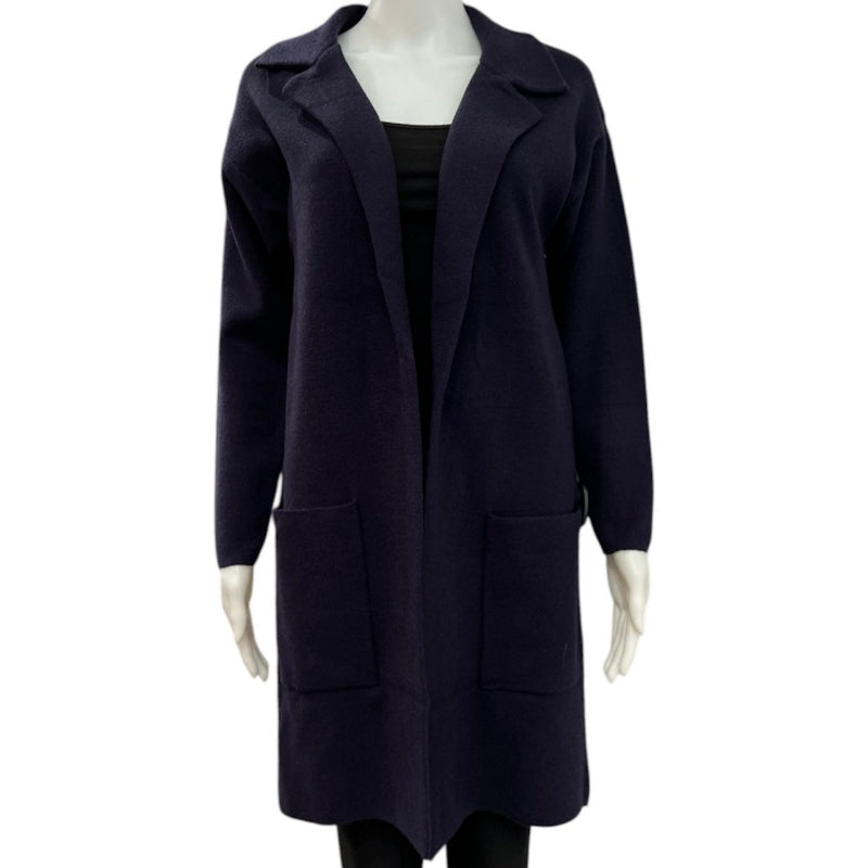 Blazer en tricot #couleur_noir