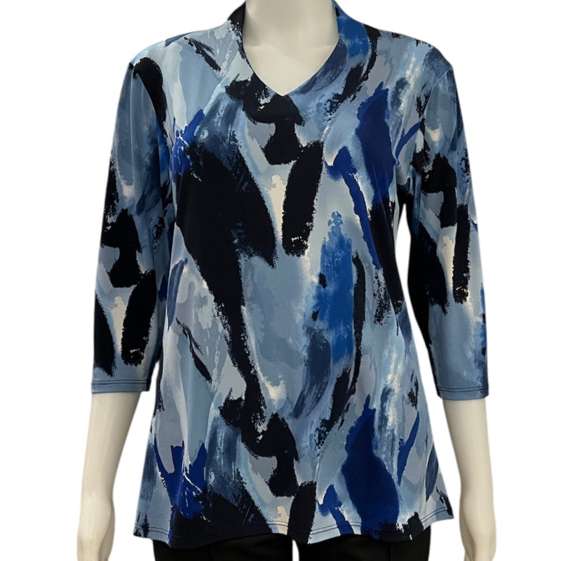 Blouse bleu Julia Divina