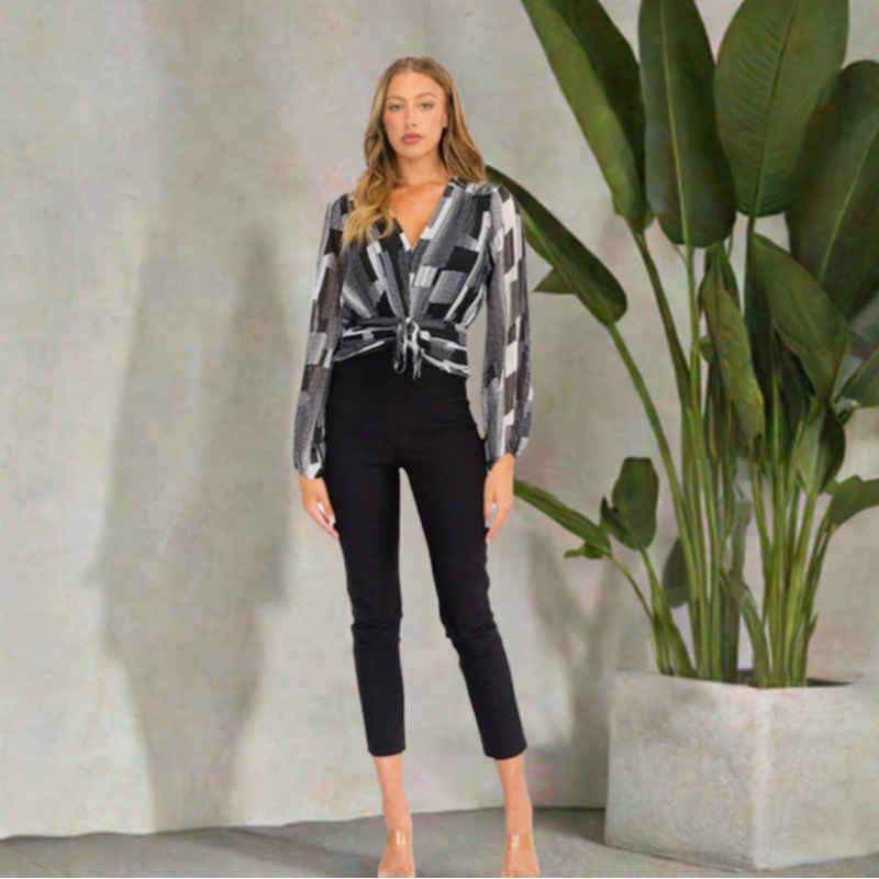 Blouse courte femme cestelle