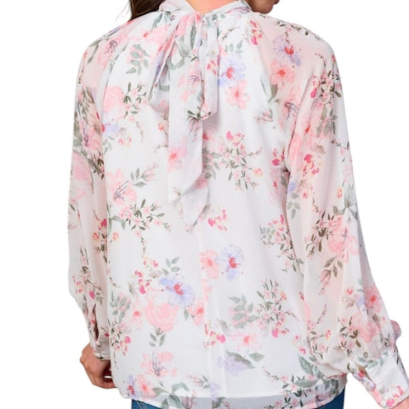 Blouse florale