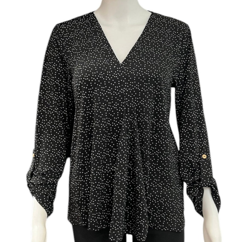 Blouse à motifs Blue Mood #couleur_noir
