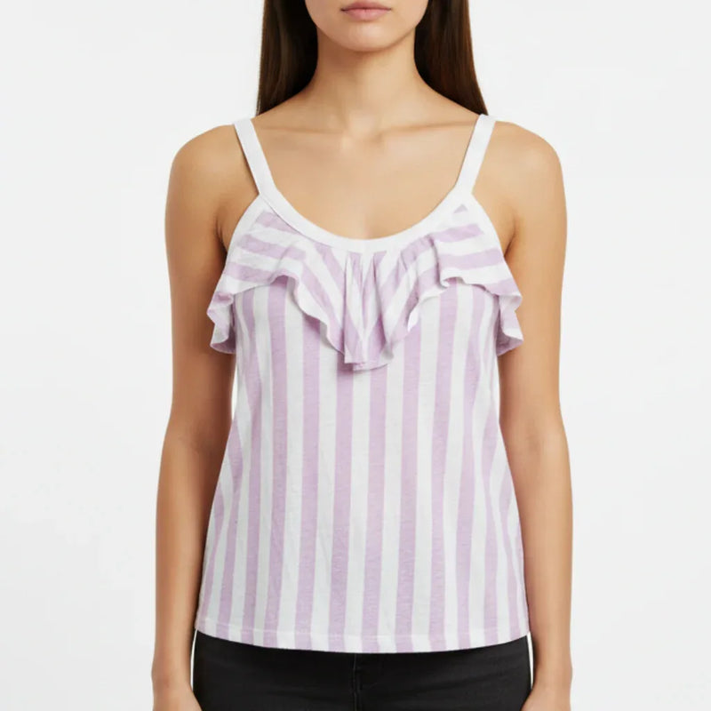 Camisole Old Navy #couleur_rose-blanc
