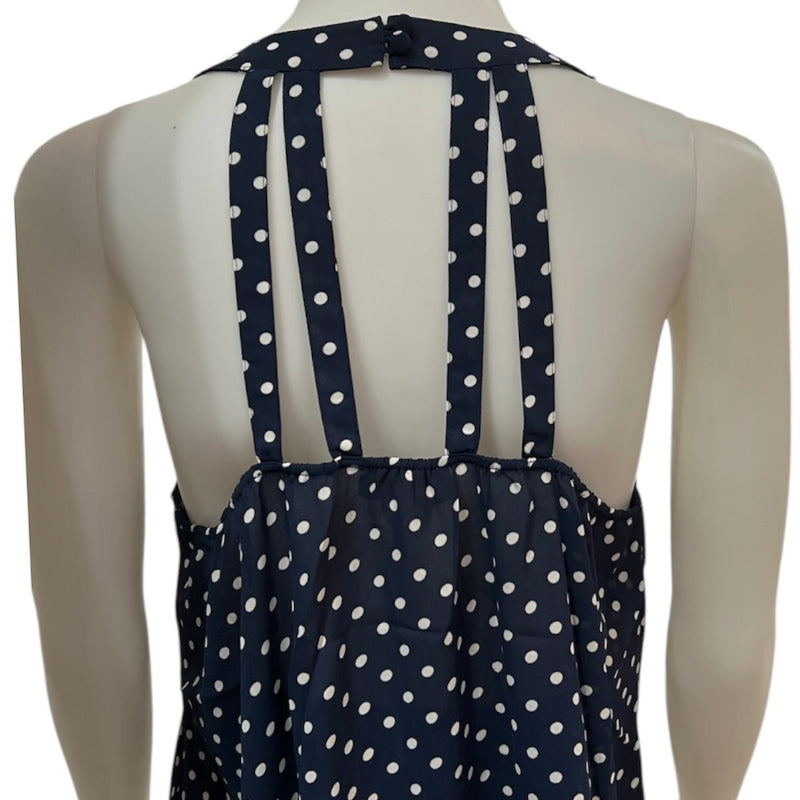 Camisole chifon #couleur_marine