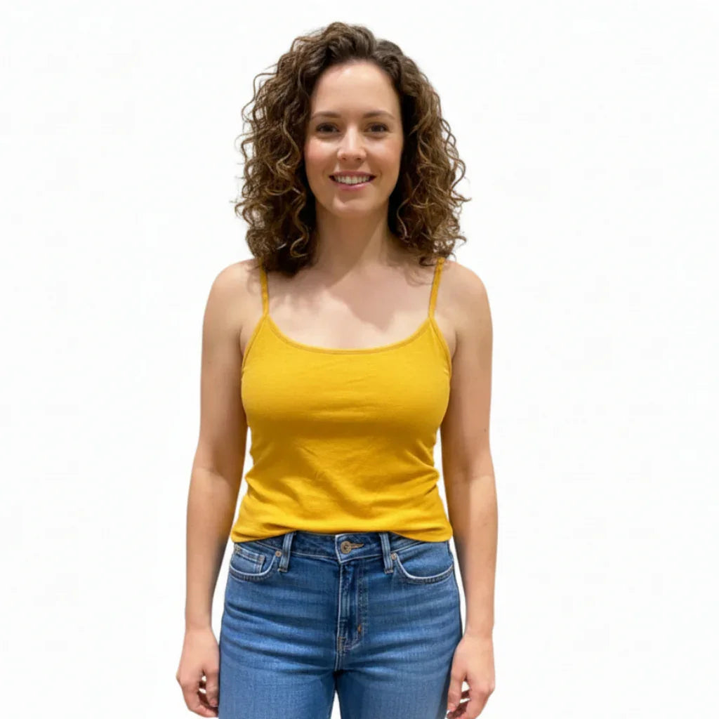 Camisole lavon  #couleur_moutarde