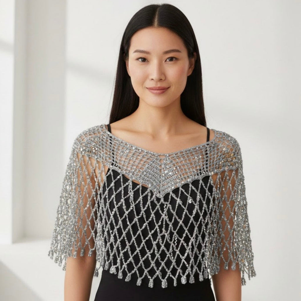 Cape élégante blanche 