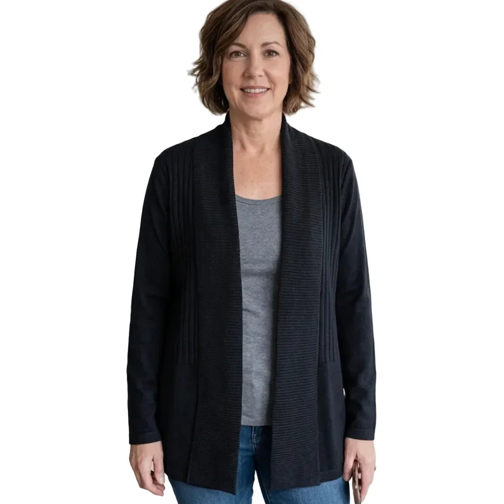 Cardigan classique #couleur_noir