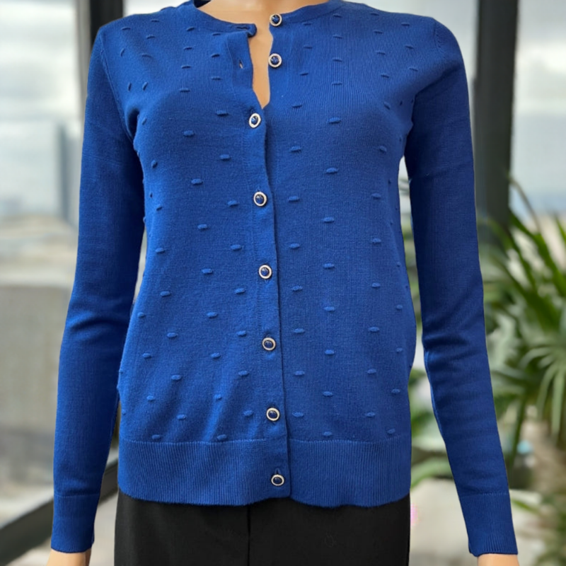 Cardigan femme picote