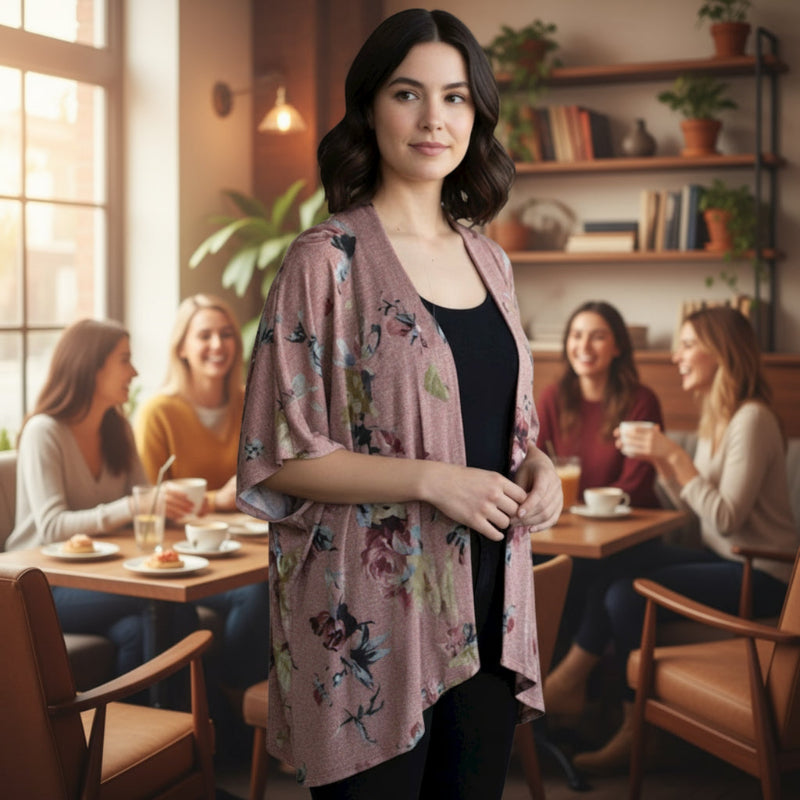 Cardigan manche courte - C'est Elle