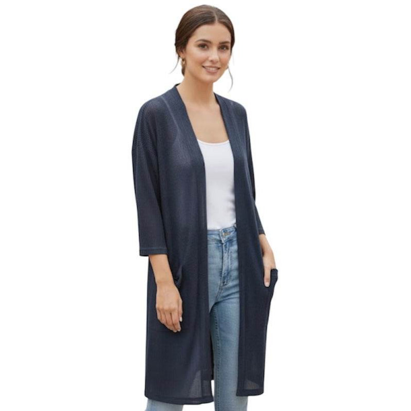 Cardigan transparent - C'est Elle #couleur_marine