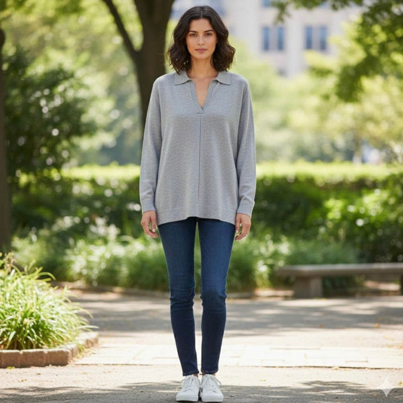 Chandail col chemise - C'est Elle