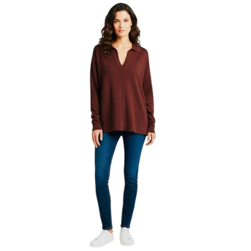 Chandail col chemise - C'est Elle