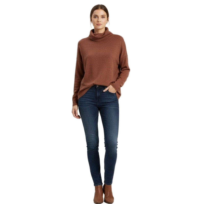 Chandail col roulé femme - C'est Elle