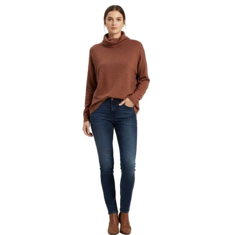 Chandail col roulé femme - C'est Elle