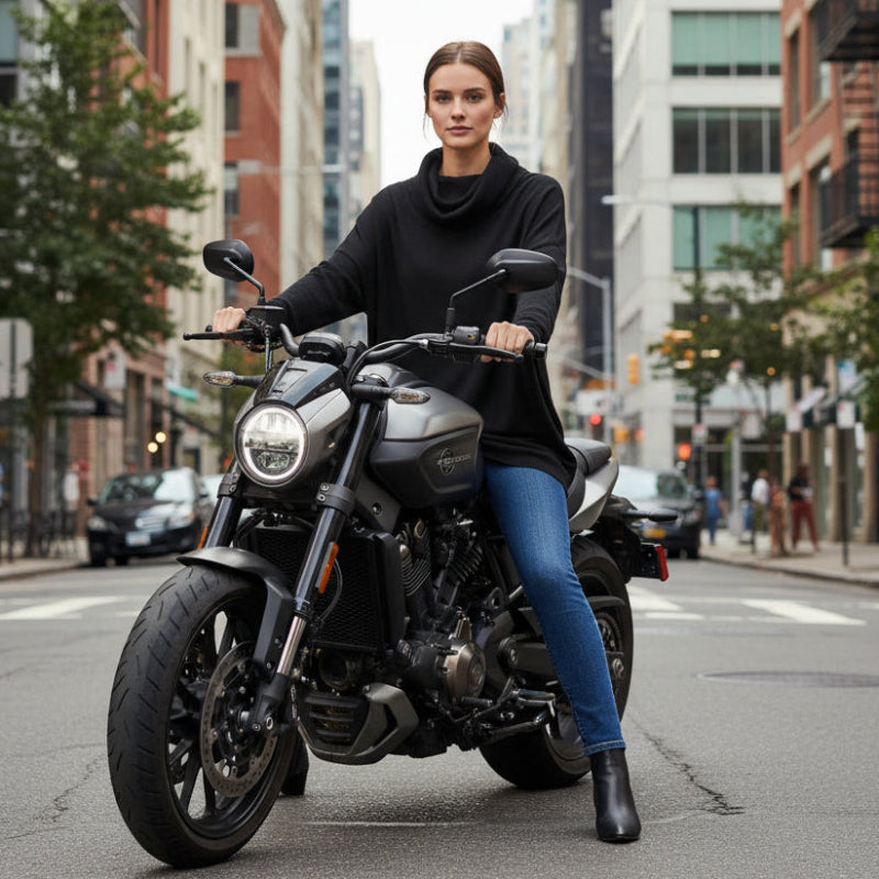 Chandail col roulé femme - C'est Elle