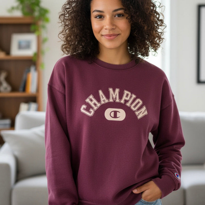 Coton ouaté Champion #couleur_bourgogne