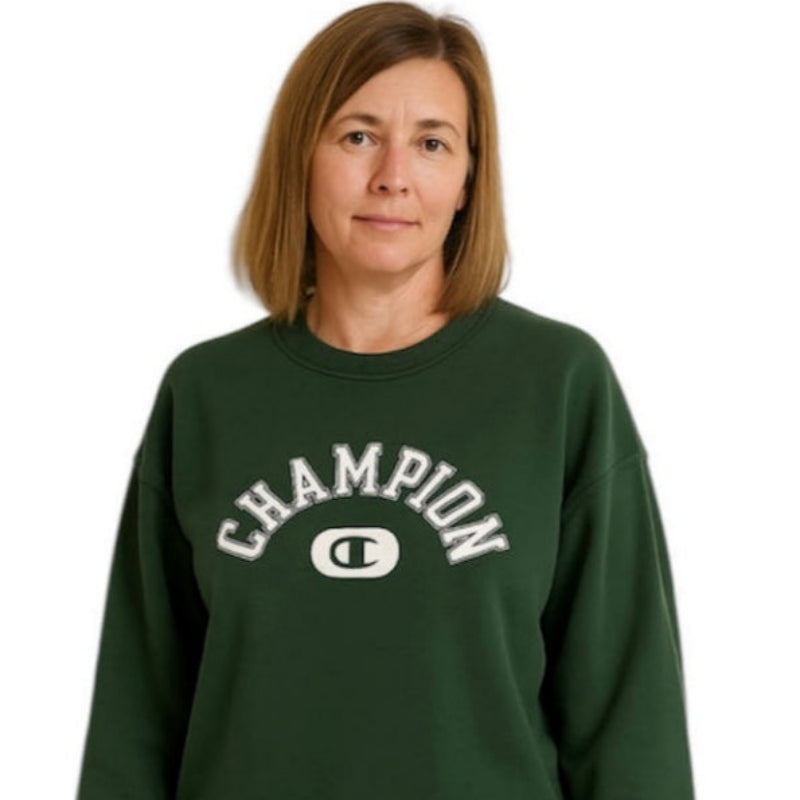 Coton ouaté Champion #couleur_olive