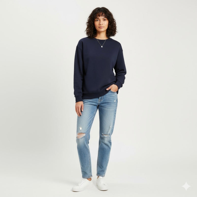 Coton ouaté femme Lavon #couleur_marine