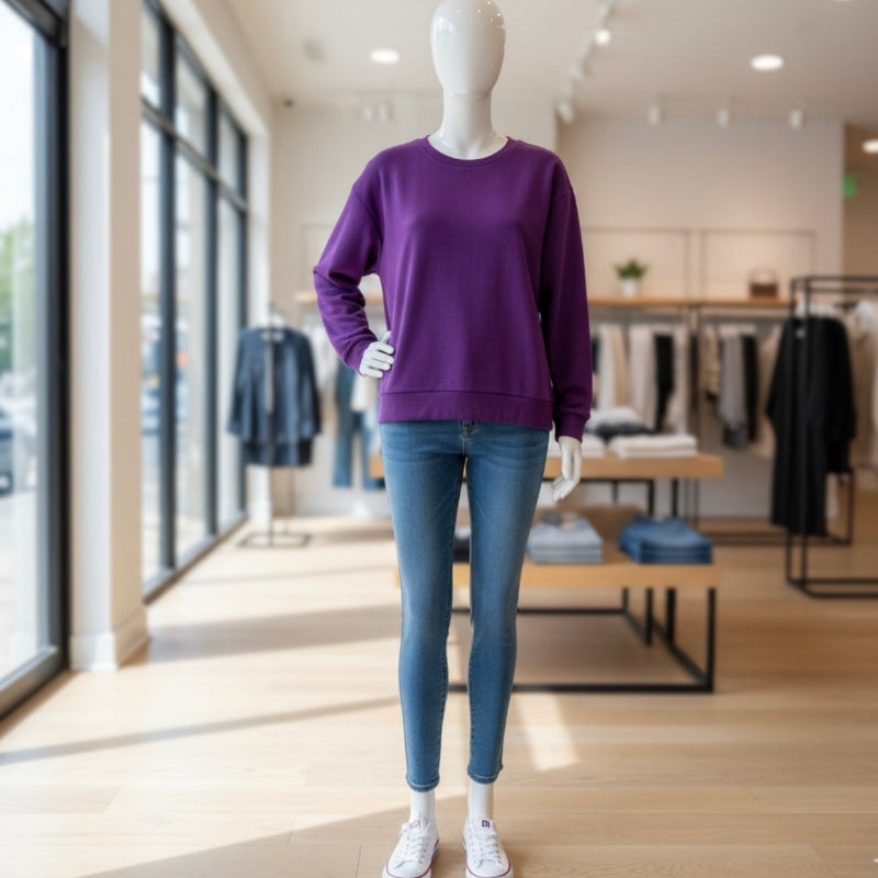Coton ouaté femme Lavon #couleur_prune