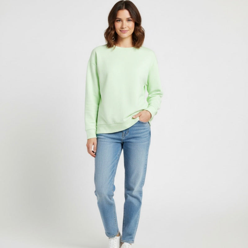 Coton ouaté femme Lavon #couleur_anis