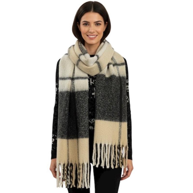 Foulard épais #couleur_noir